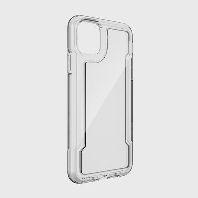 Thin Case for iPhone 11 Pro Max. Raptic Clear in white.#color_white