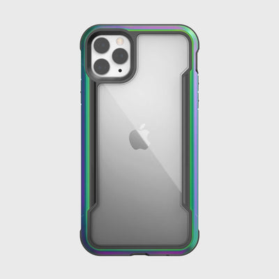 Rugged Case for iPhone 11 Pro Max. Raptic Shield in iridescent.#color_iridescent