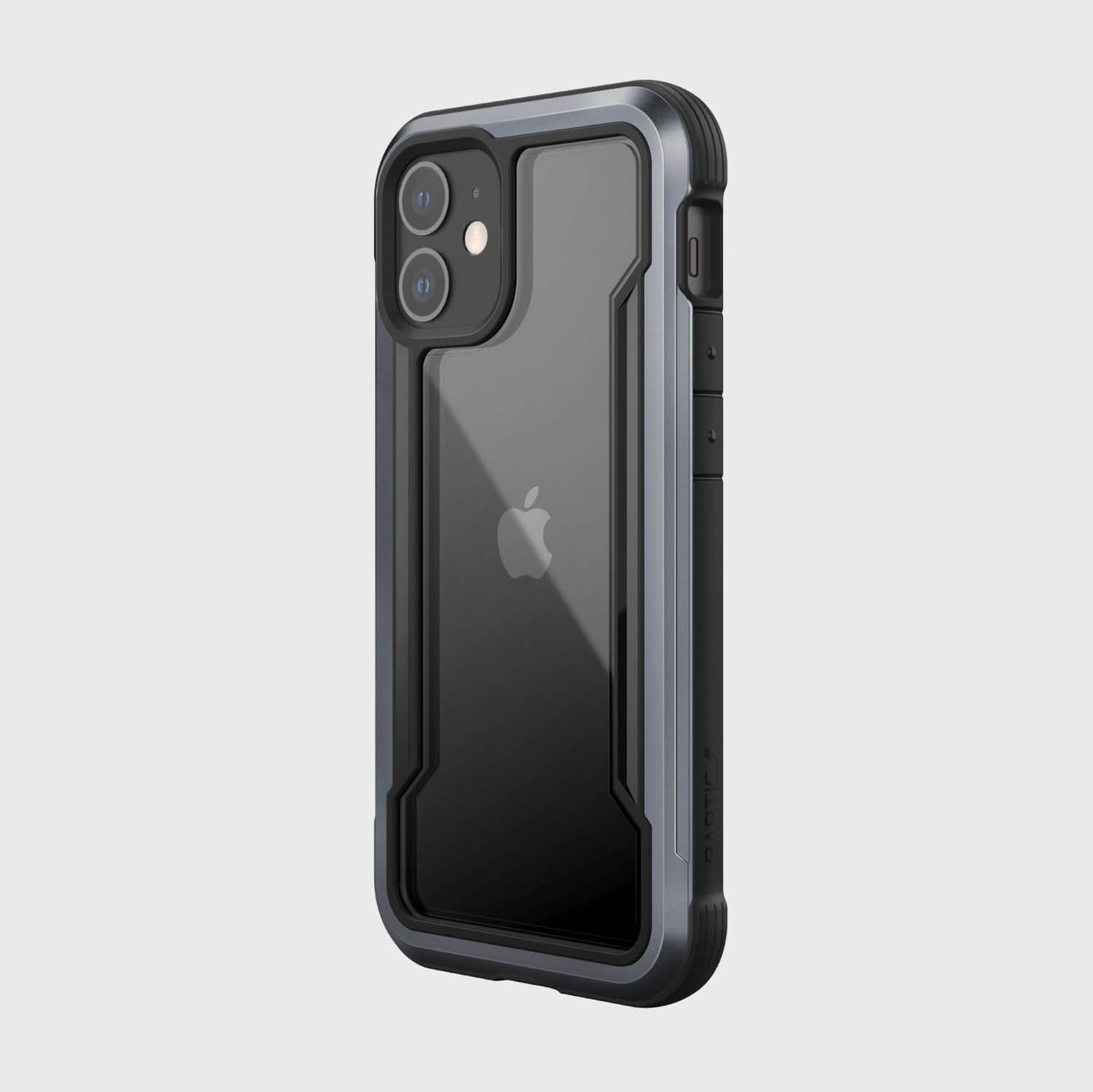 Rugged Case for iPhone 12 Mini. Raptic Shield in black.#color_black