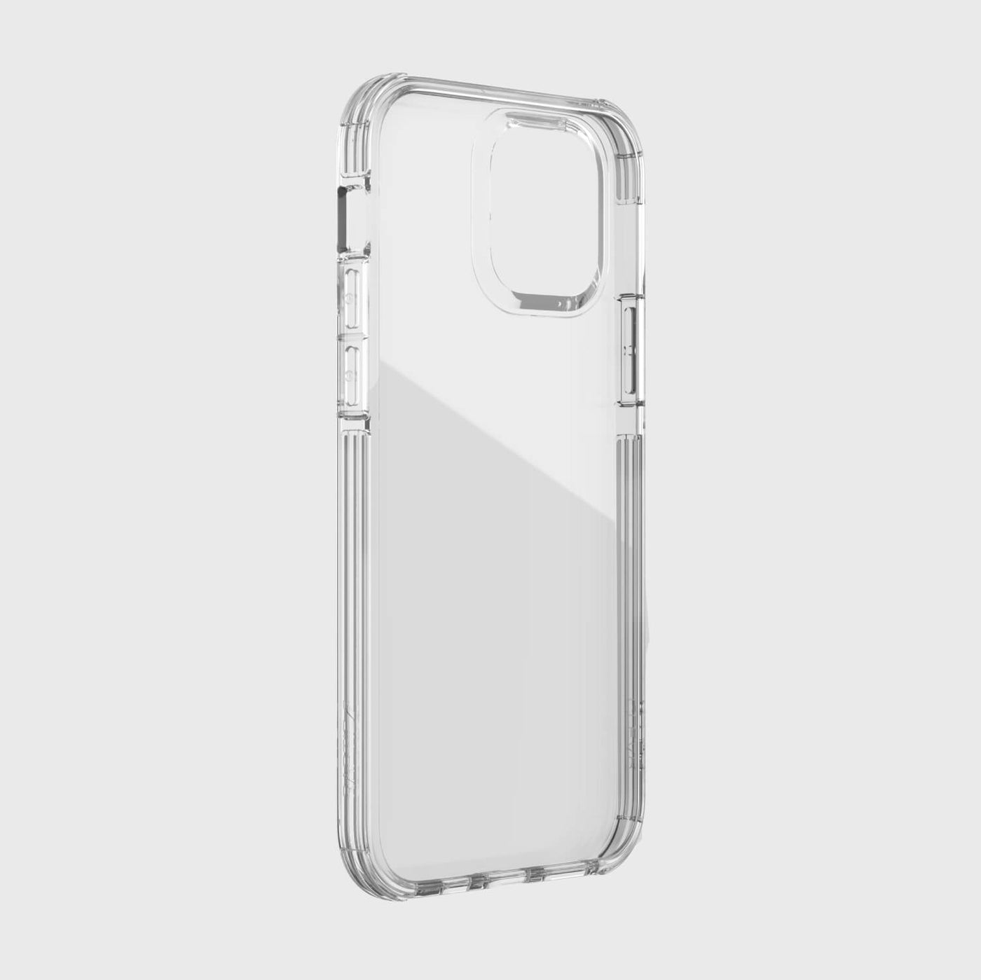 Thin Case for iPhone 12 & iPhone 12 Pro. Raptic Clear in white.#color_clear