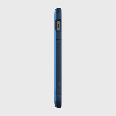Tough Case for iPhone 12 & iPhone 12 Pro. Raptic Shield Pro in blue.#color_blue