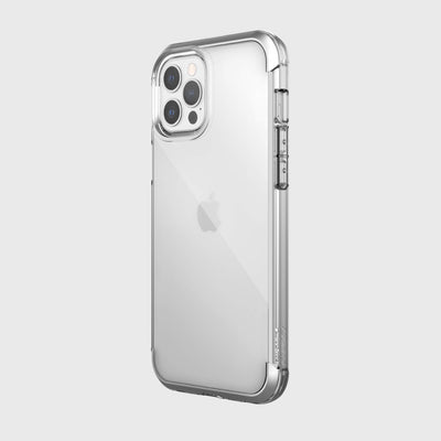 Transparent Case for iPhone 12 Pro Max. Raptic Air in clear.#color_clear