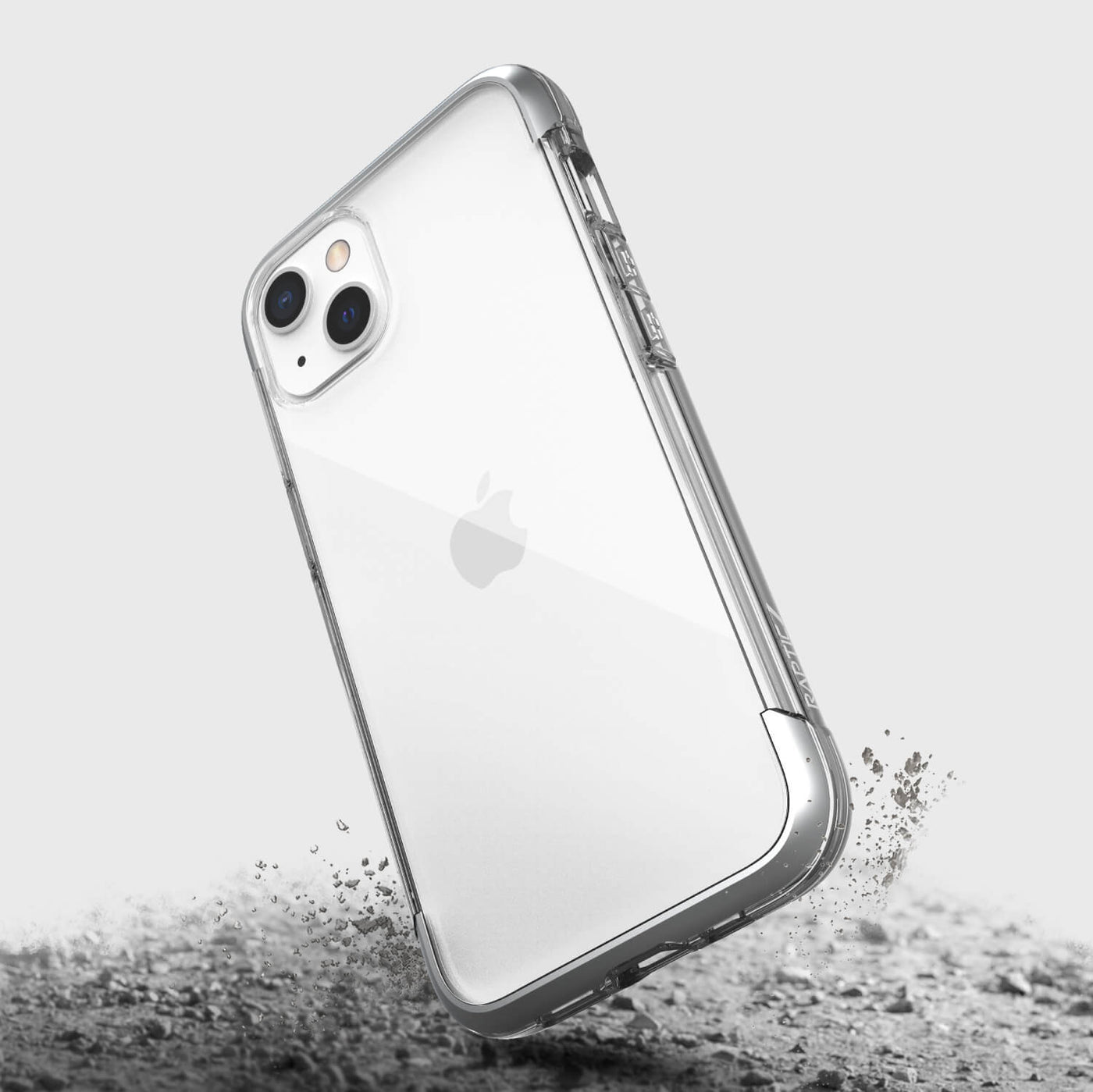 iPhone 13 in Raptic Air case - color clear - with drop protection #color_clear