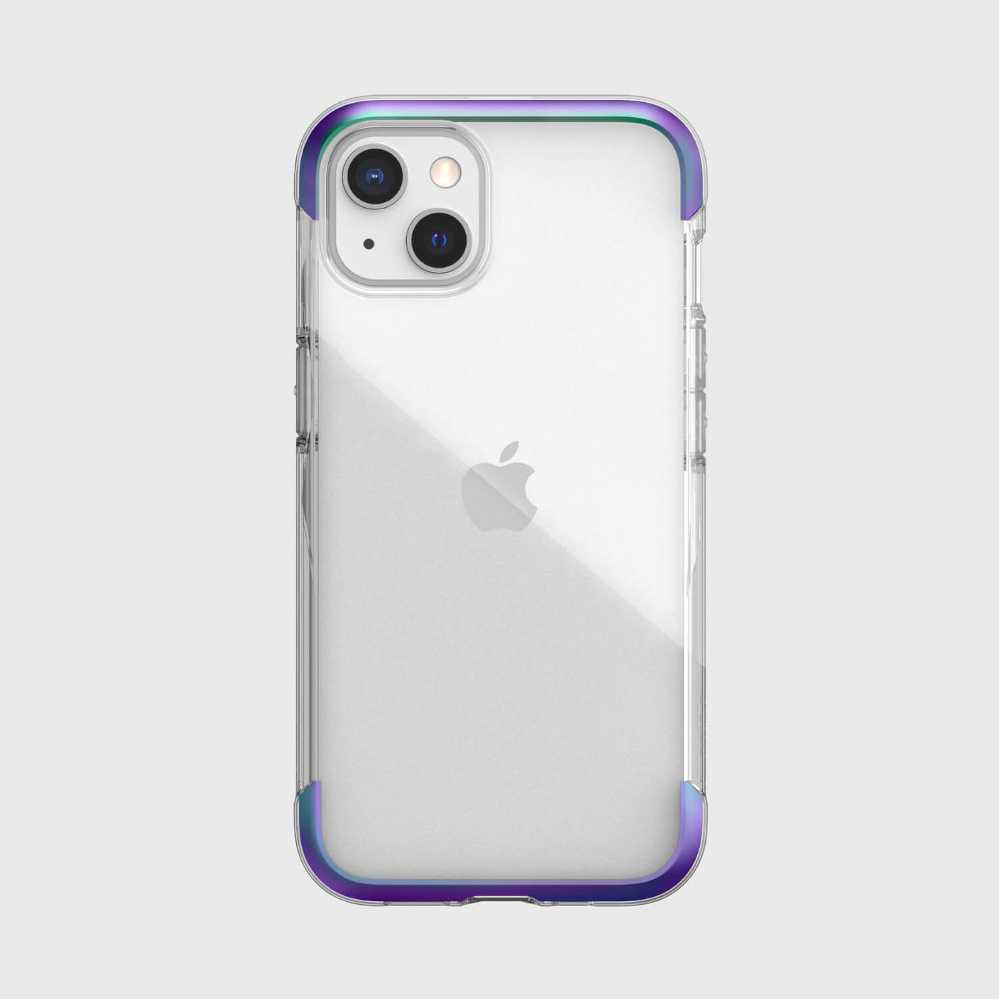 iPhone 13 in Raptic Air case - color iridescent - back side #color_iridescent