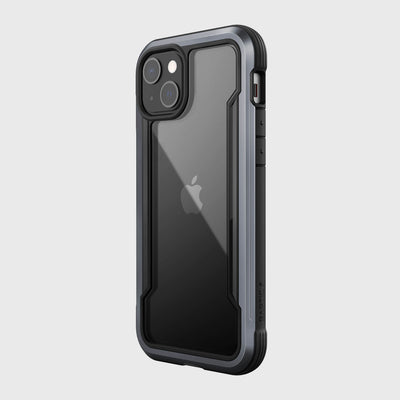 iPhone 13 in Raptic Shield case in - color black - back angle #color_black