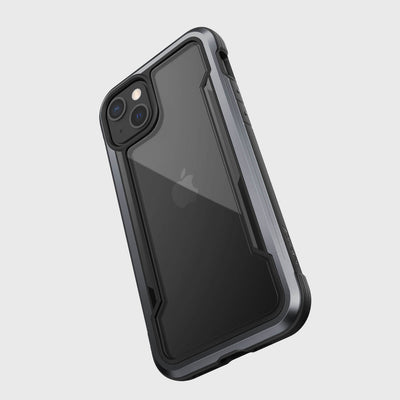 iPhone 13 in Raptic Shield case - color black - with drop protection #color_black