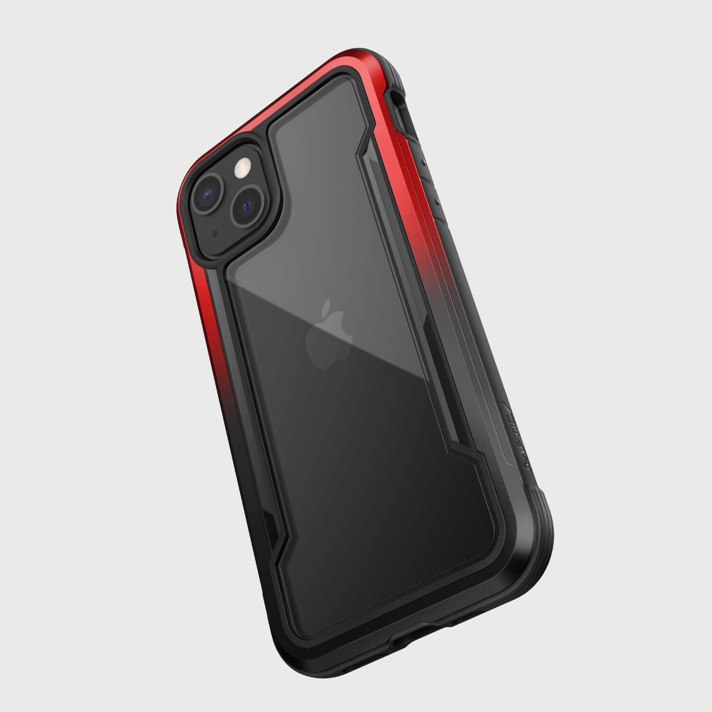 iPhone 13 in Raptic Shield case - color red gradient - with drop protection #color_red-gradient