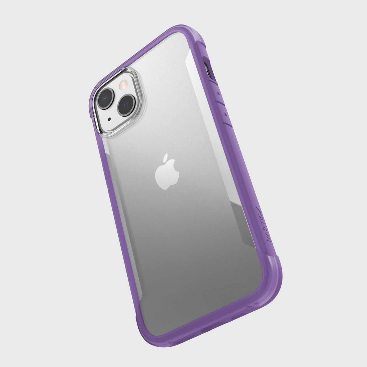 iPhone 13 in Raptic Terrain case - color purple - with drop protection #color_purple
