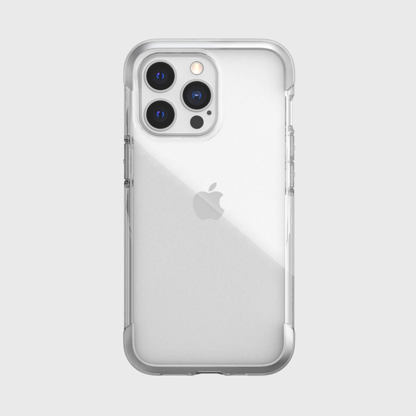 iPhone 13 Pro in Raptic Air case - color clear - back side #color_clear