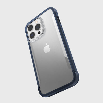 iPhone 13 Pro in Raptic Terrain case - color blue - with drop protection #color_blue