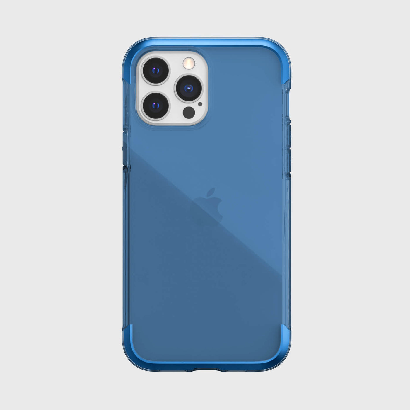 iPhone 13 Pro Max in Raptic Air case - color blue - back side #color_blue