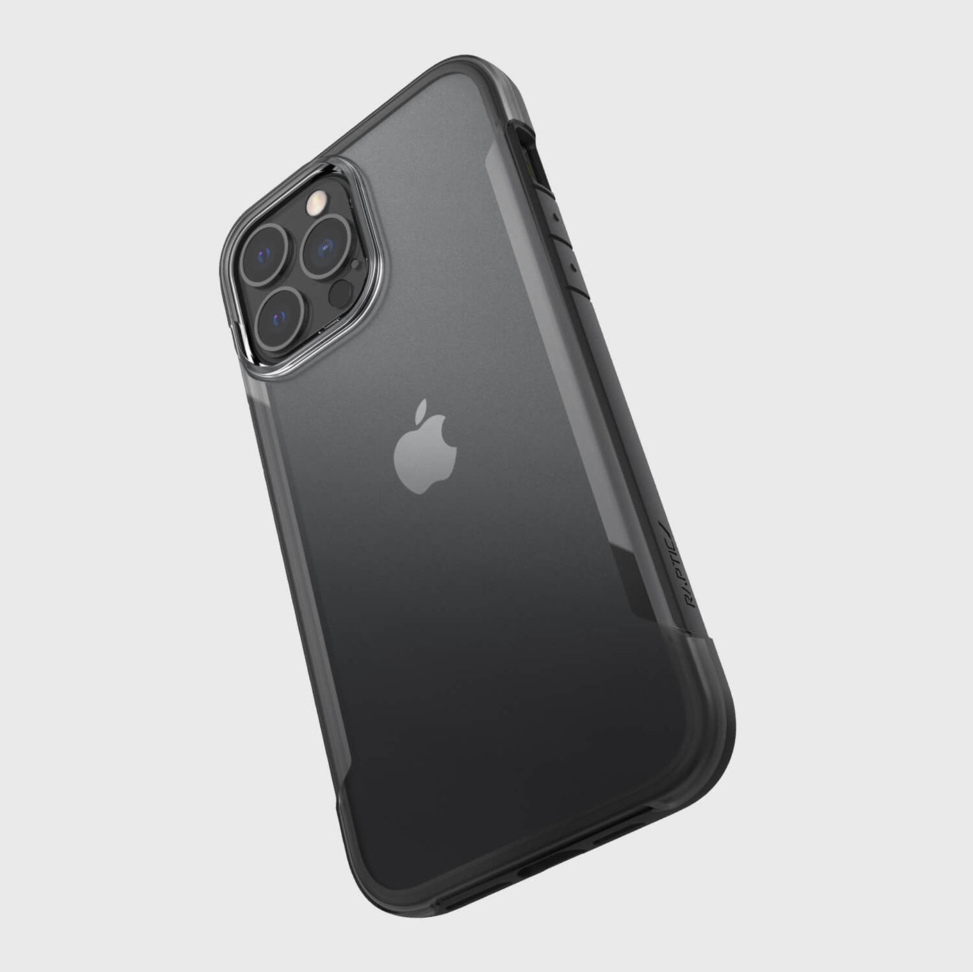 iPhone 13 Pro Max in Raptic Terrain case - color black - with drop protection #color_black