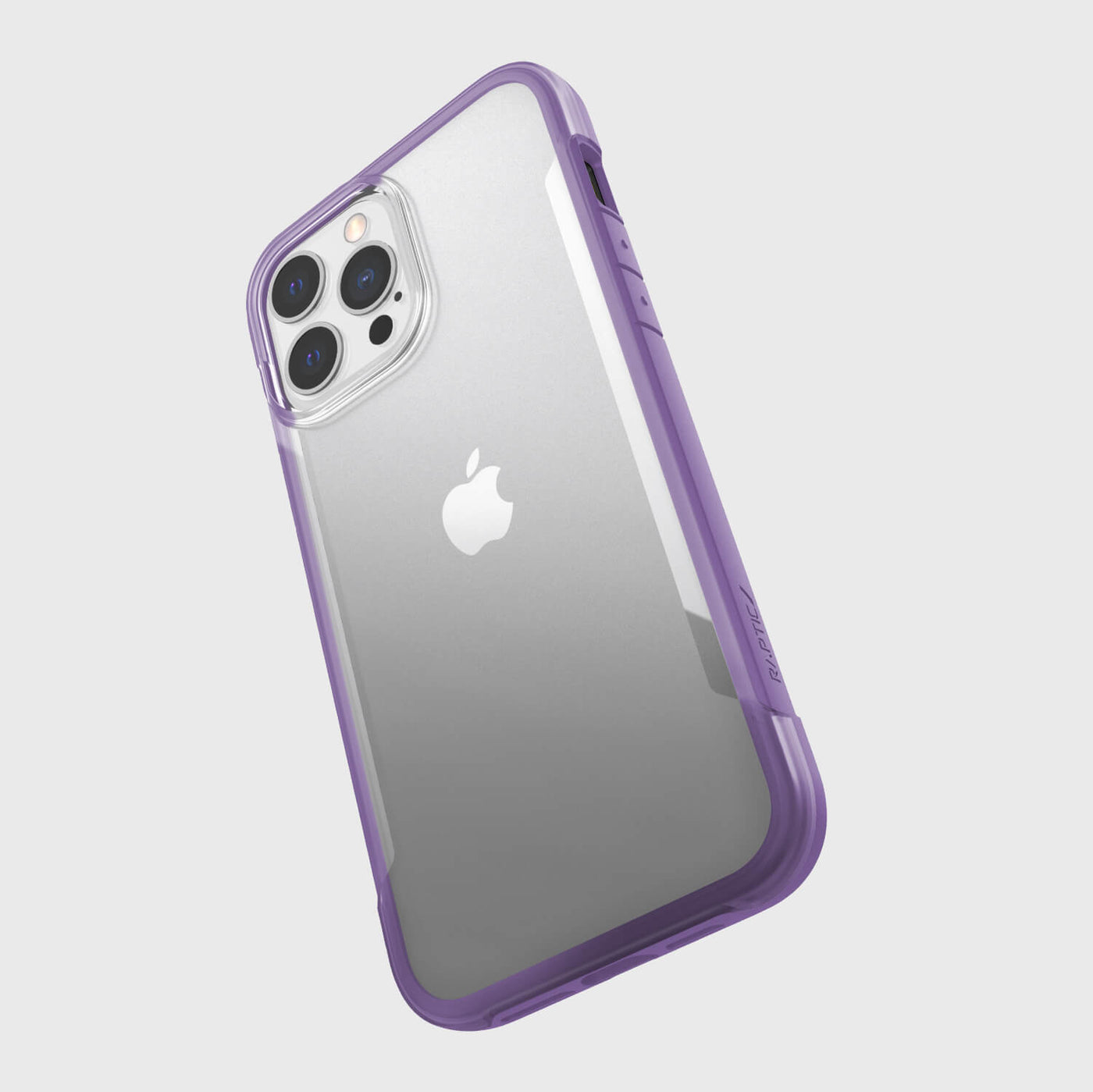 iPhone 13 Pro Max in Raptic Terrain case - color purple - with drop protection #color_purple
