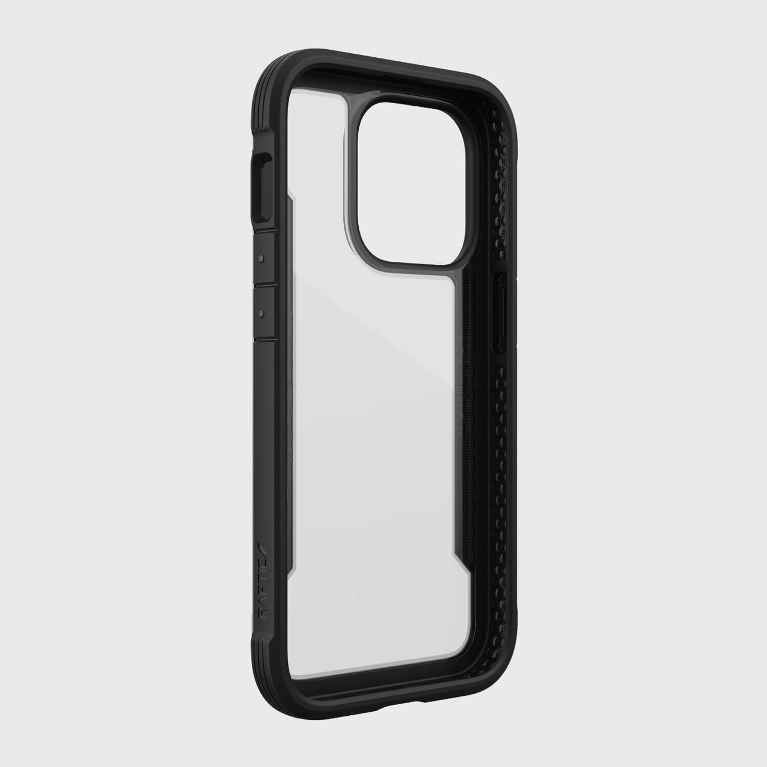 Protective iPhone 15 Pro Cases | Raptic Shield Black
