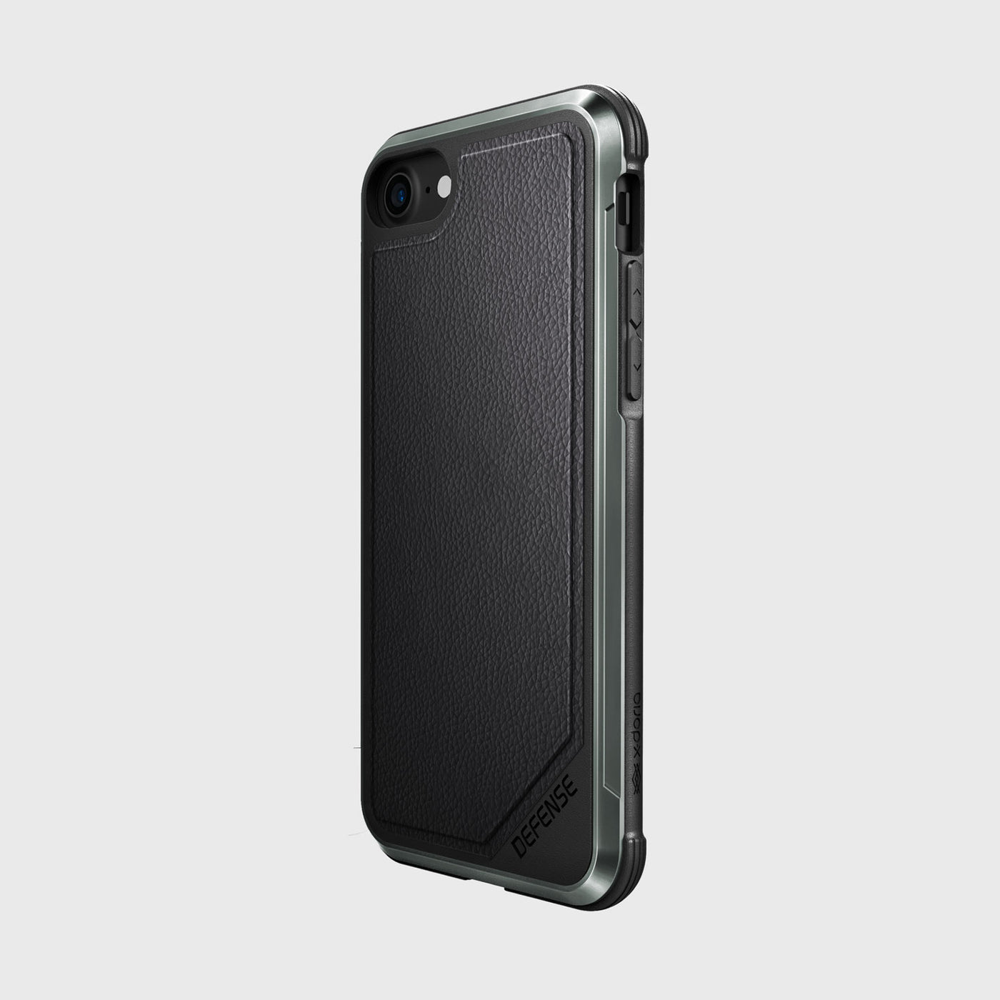 Luxurious Case for iPhone 8. Raptic Lux in black leather.