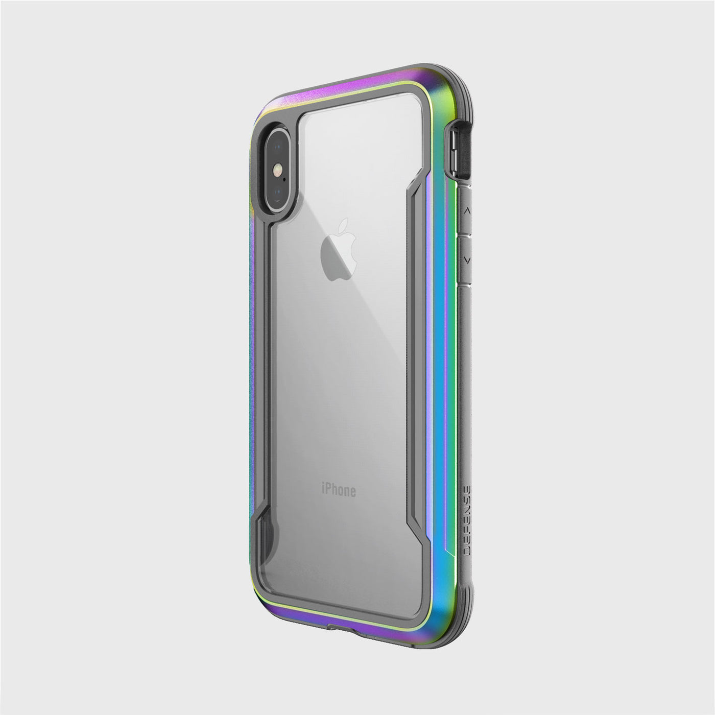 Rugged Case for iPhone X/XS. Raptic Shield in iridescent.