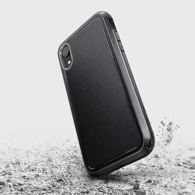 Luxurious Case for iPhone XR. Raptic Ultra in black.