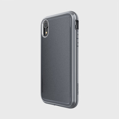 Luxurious Case for iPhone XR. Raptic Ultra in grey.