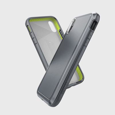 Luxurious Case for iPhone XR. Raptic Ultra in grey.