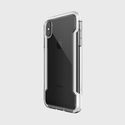 Thin Case for iPhone XS Max. Raptic Clear in white.