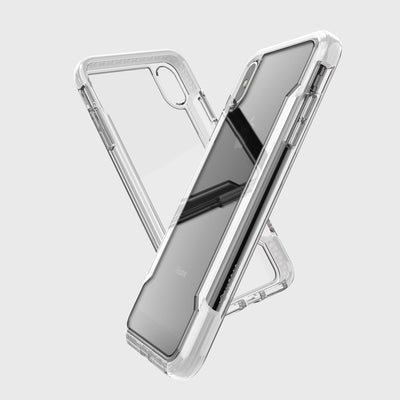 Thin Case for iPhone XS Max. Raptic Clear in white.